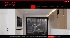 Desktop Screenshot of domotica.be